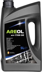 Трансмиссионное масло Areol MTF 75W-90 5л