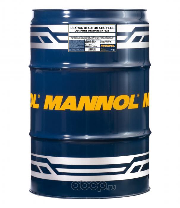 Трансмиссионные масла MANNOL MN8206-DR