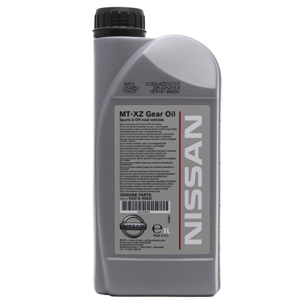 Трансмиссионные масла NISSAN KE91699931R