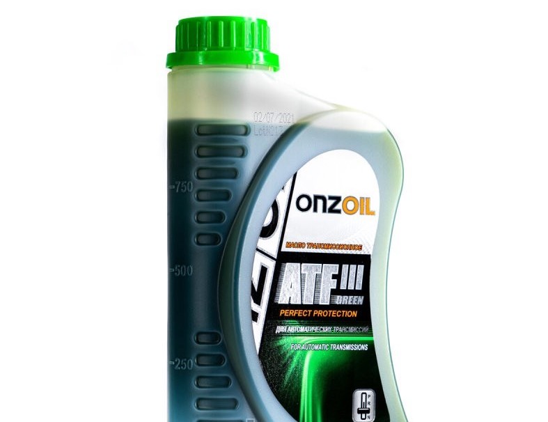 Трансмиссионные масла ONZOIL ONZOIL ATF III GREEN 0,9L