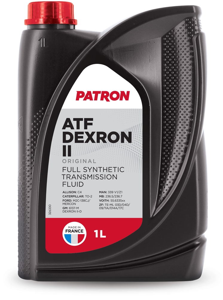 Трансмиссионные масла PATRON ATF DEXRON II 1L ORIGINAL