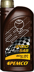 Трансмиссионное масло Pemco iPOID 548 80W-90 GL-4 API GL-4 1л