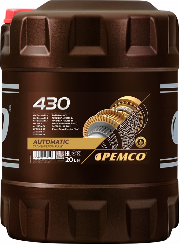 Трансмиссионные масла PEMCO PM0430-20