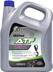 Трансмиссионное масло United Oil ATF T-IV 4л
