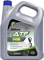 Трансмиссионное масло United Oil ATF WS 4л