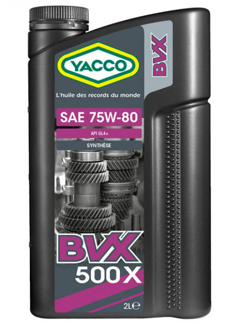 Трансмиссионные масла YACCO YACCO 75W80 BVX 500 X2