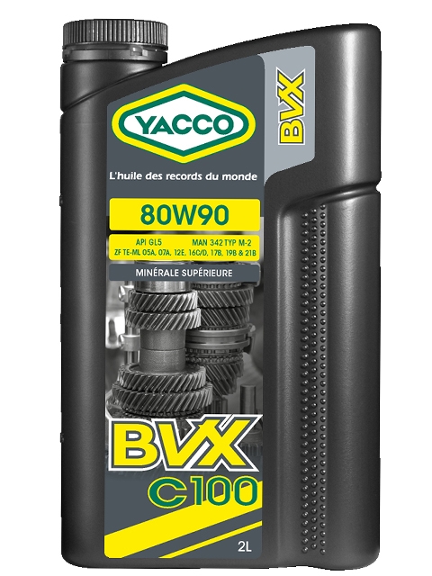 Трансмиссионные масла YACCO YACCO 80W90 BVX C 1002