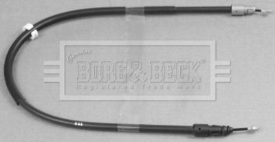 BKB2959 BORG & BECK Тросик, cтояночный тормоз