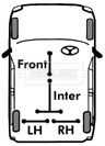 BKB1026 BORG & BECK Тросик, cтояночный тормоз