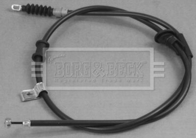 BKB2830 BORG & BECK Тросик, cтояночный тормоз