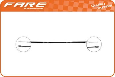 17584 FARE SA Тросик, cтояночный тормоз