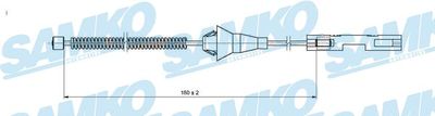 C1660B SAMKO Тросик, cтояночный тормоз