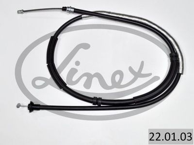 220103 LINEX Тросик, cтояночный тормоз