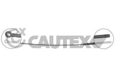 248003 CAUTEX Тросик, cтояночный тормоз