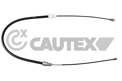108006 CAUTEX Тросик, cтояночный тормоз