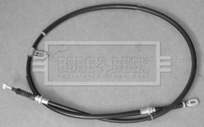 BKB3544 BORG & BECK Тросик, cтояночный тормоз