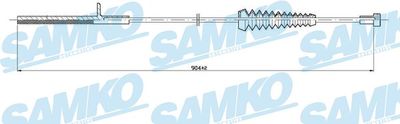 C1610B SAMKO Тросик, cтояночный тормоз