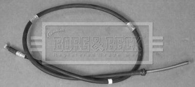 BKB3512 BORG & BECK Тросик, cтояночный тормоз