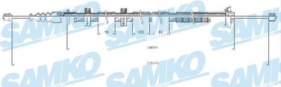 C0205B SAMKO Тросик, cтояночный тормоз