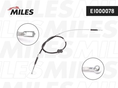 EI000078 MILES Тросик, cтояночный тормоз