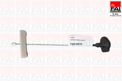 FBC0033 FAI AutoParts Тросик, cтояночный тормоз