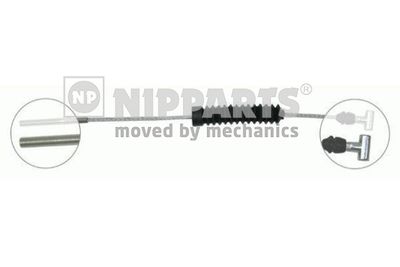 J11561 NIPPARTS Тросик, cтояночный тормоз