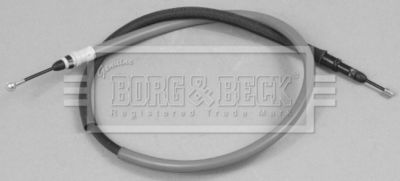 BKB3036 BORG & BECK Тросик, cтояночный тормоз