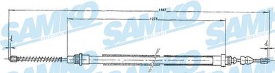 C0724B SAMKO Тросик, cтояночный тормоз