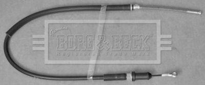 BKB3504 BORG & BECK Тросик, cтояночный тормоз