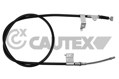 069003 CAUTEX Тросик, cтояночный тормоз