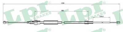 C0967B LPR Тросик, cтояночный тормоз