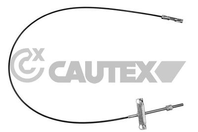 088078 CAUTEX Тросик, cтояночный тормоз