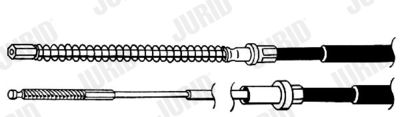 432834J JURID Тросик, cтояночный тормоз