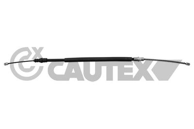 035806 CAUTEX Тросик, cтояночный тормоз