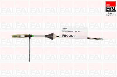 FBC0070 FAI AutoParts Тросик, cтояночный тормоз