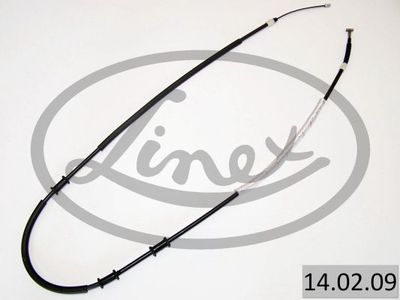140209 LINEX Тросик, cтояночный тормоз