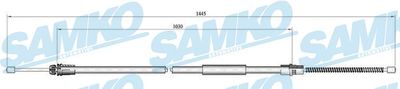 C0752B SAMKO Тросик, cтояночный тормоз