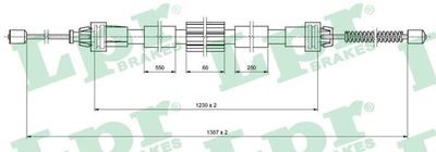C0468B LPR Тросик, cтояночный тормоз