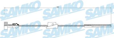 C0247B SAMKO Тросик, cтояночный тормоз