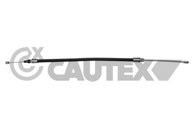 761713 CAUTEX Тросик, cтояночный тормоз