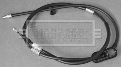 BKB3374 BORG & BECK Тросик, cтояночный тормоз