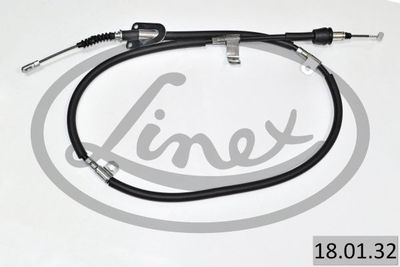 180132 LINEX Тросик, cтояночный тормоз