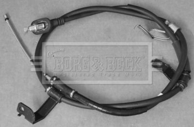 BKB3593 BORG & BECK Тросик, cтояночный тормоз