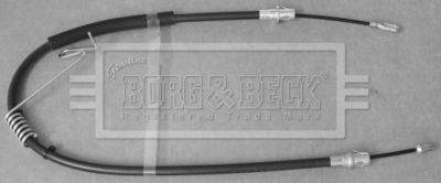 BKB3432 BORG & BECK Тросик, cтояночный тормоз