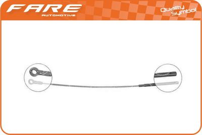18372 FARE SA Тросик, cтояночный тормоз
