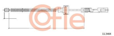 115464 COFLE Тросик, cтояночный тормоз