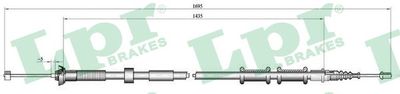 C0180B LPR Тросик, cтояночный тормоз