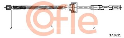 92170511 COFLE Тросик, cтояночный тормоз