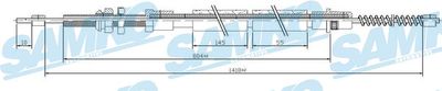 C0109B SAMKO Тросик, cтояночный тормоз