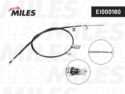 EI000180 MILES Тросик, cтояночный тормоз